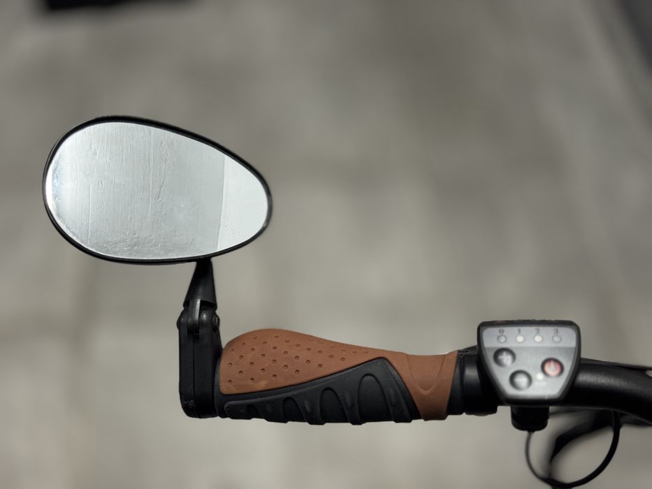 E-bike dobrável Megamo, nova + acessórios