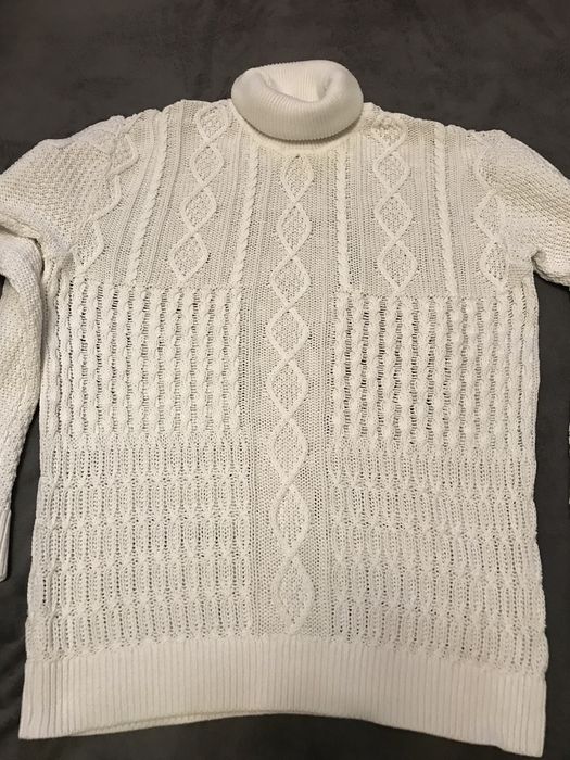 Sweter golf biały Lindbergh r.M