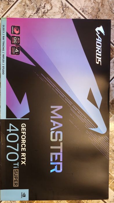 Nvidia GeForce RTX 4070Ti Super 16Gb Aorus Master