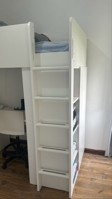 Cama alta ikea (SMÅSTAD)