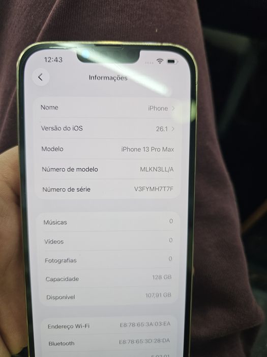 Iphone 13 pro max..128gb