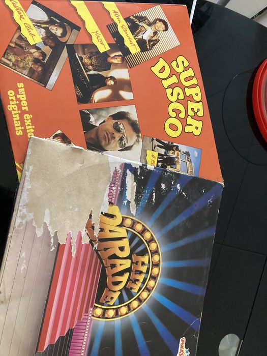 Varios discos de vinil de varios cantores LP