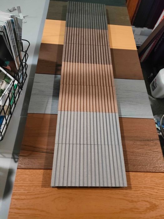 Deska tarasowa decha na pomosty pełna kompozyt kładka deski drewno