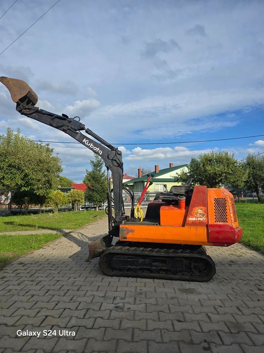 Kubota Kh41 Japońska Minikoparka gąsienicowa 1400kg  2 cylindry Diesel Sprowadzona Zobacz Film po serwisie olejowym  1397 mth Dobrze utrzymana minikoparka Kubota kh41
