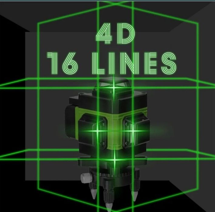 Poziomnica laserowa, zielony laser. Laser Hilda 16 liniowa Promocja