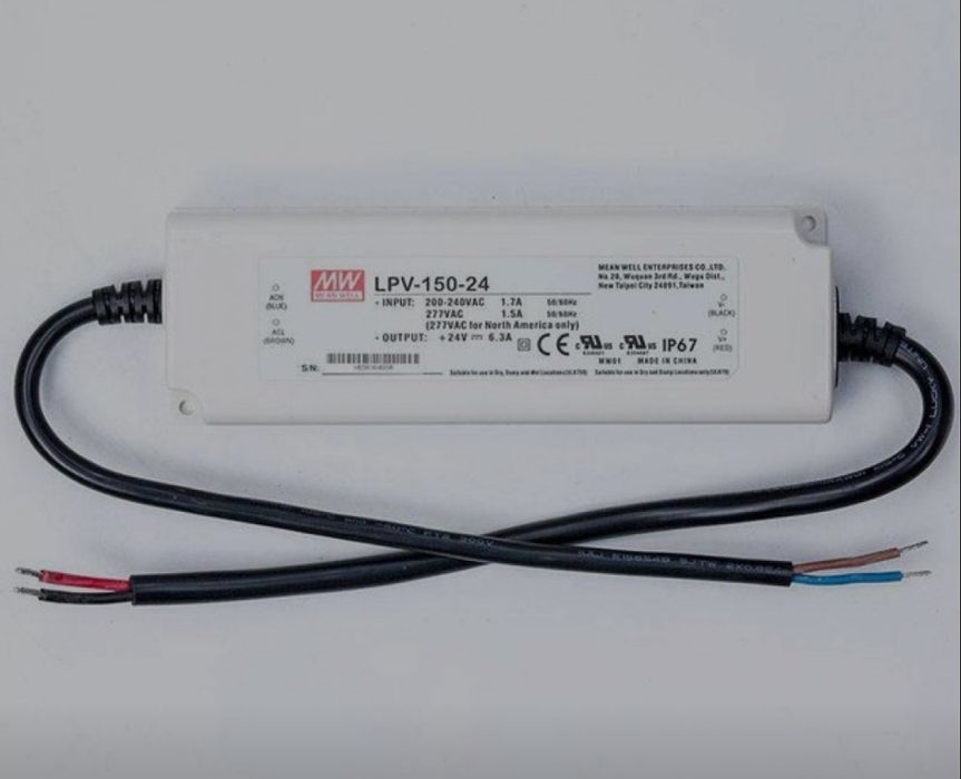 Блок живлення Led потужністю 150 Вт з напругою 24 В