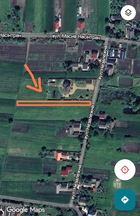 Ділянка 8сот., вул. Незалежна Глибочиця