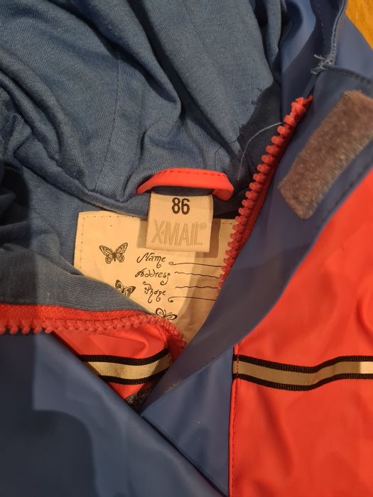 Kurtka przeciwdeszczowa rozm 86