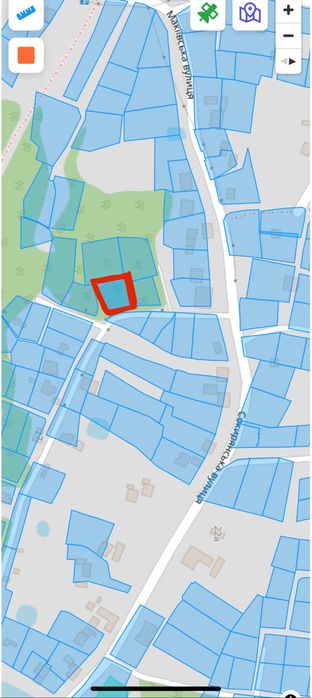 Продаж землі, біля тц. Майдан - 5,4сот, панарома вул. Сокирянська