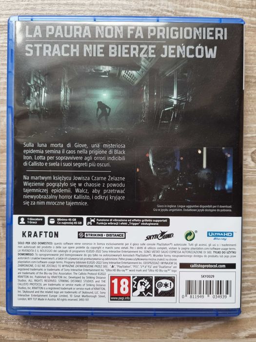 Gra The Callisto Protocol PS5