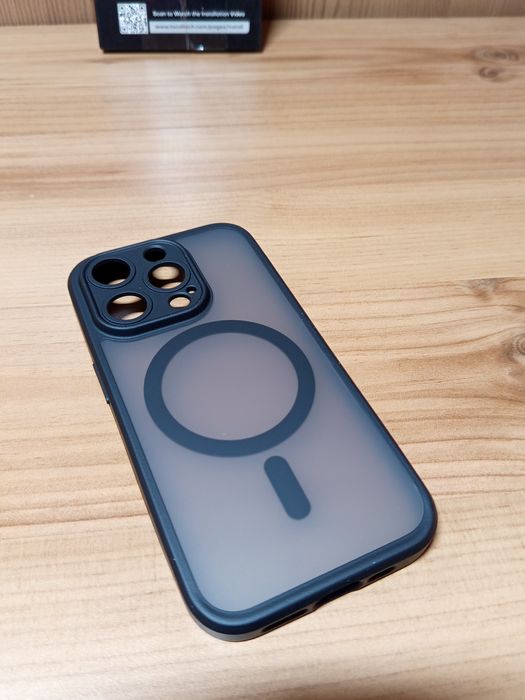Etui do iPhone 15 Pro, 2 szt szkła hartowanego