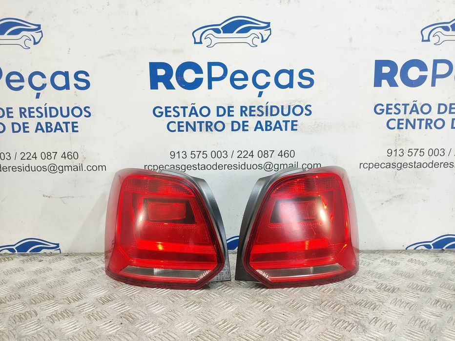 Farolins traseiros trás direito esquerdo originais VW Volkswagen Polo
