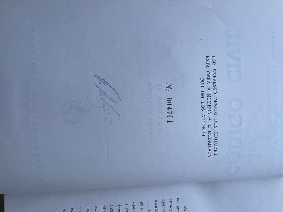 Código Civil Anotado 1967/68