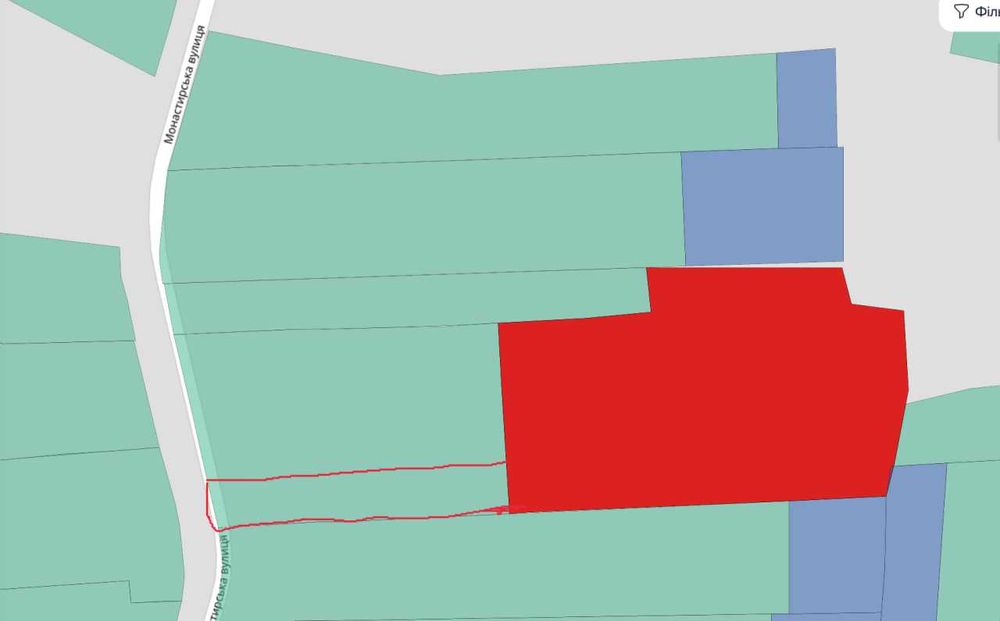 Продаж земельної ділянки під житлову забудову, площа 40 соток