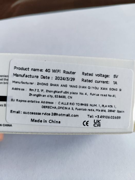 Modem USB 4G LTE Wi-Fi na kartę SIM