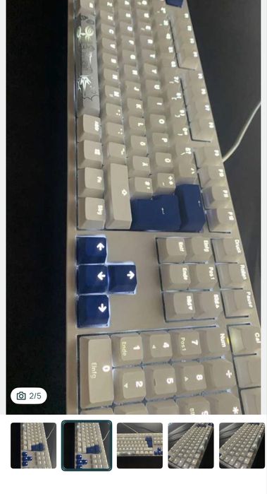 Teclado Ducky One 2 RGB Branco