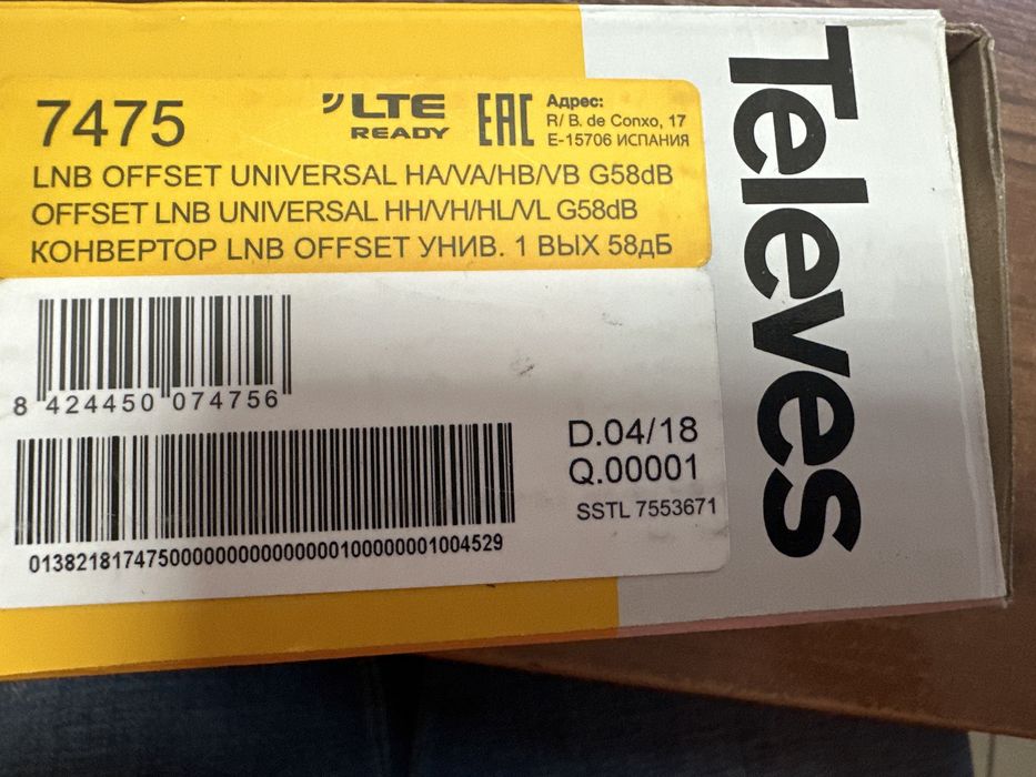 Televes konwrntet
