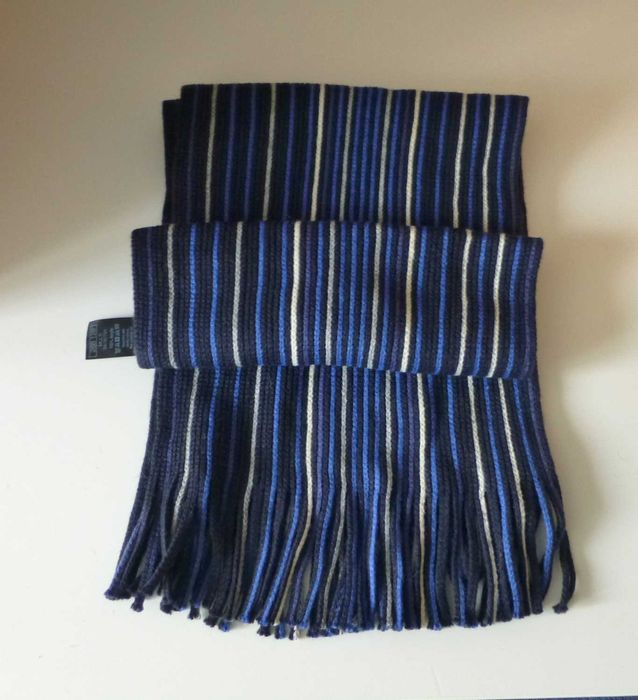 M&Co męski szalik w prążki