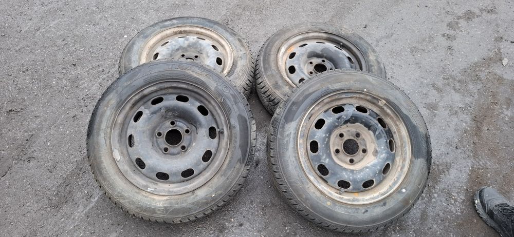 Kola zimowe R14 5x100 wv seat skoda opony 165/70