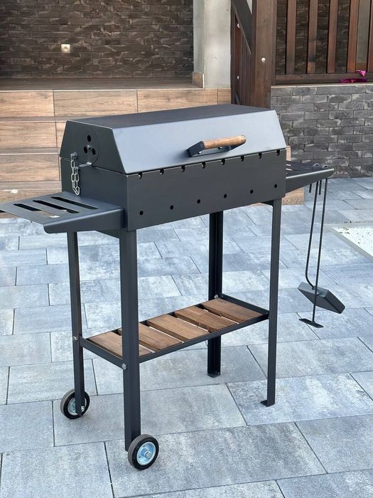 Мангал на 8 шампуров с грилем 4 мм стали | Качество гарантируем‼️