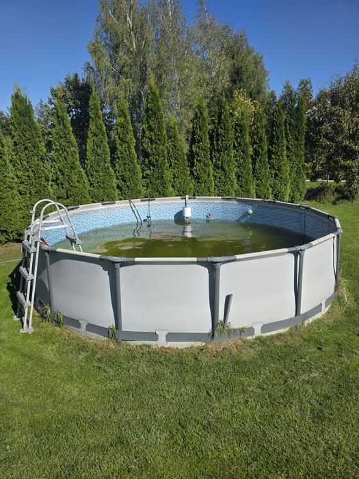 Basen 100x490 pompa piskowa