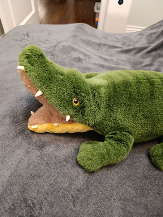 Pluszowa zabawka krokodyl