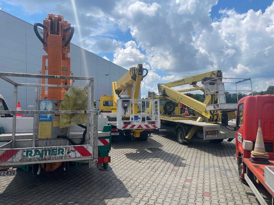 Zwyżka  Podnośnik koszowy, wynajem z operatorem lub bez do 35m