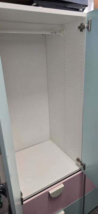 Zestaw 2 szaf IKEA SMÅSTAD — świetny stan, białe/czyste, gotowe do odb