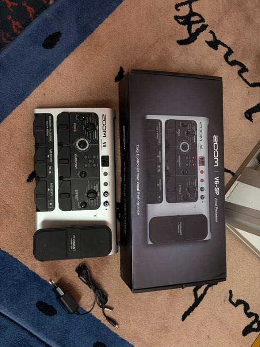 Processador de voz Zoom V6 SP Novo