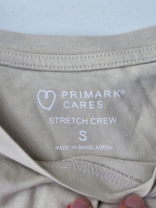 Koszulka beżowa Primark S damska