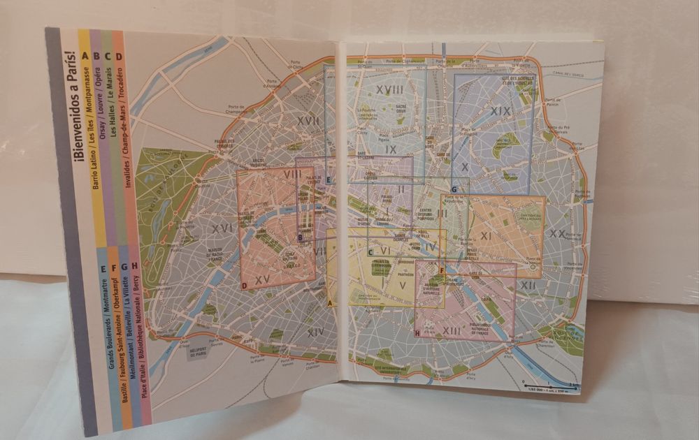 Guia - Mapa Paris