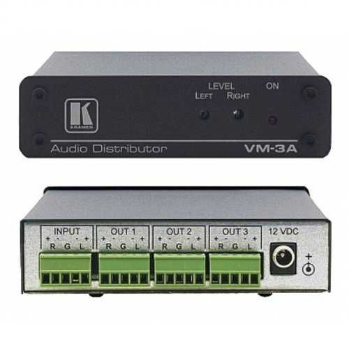 Kramer VM-3A гальванічна розв'язка активна з підсиленям звуку на 18 dB