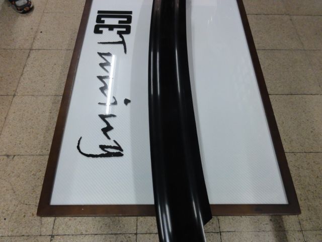 Lip / Spoiler frontal Honda Civic 96-98 EK, EJ, 2, 3, 4 portas Mugen style ABS(plastico