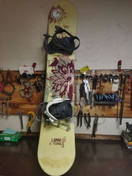 Сноуборд Lamar (кріплення + боти К2 + чохол).