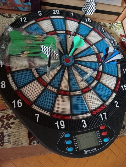 Tarcza elektroniczna dart +rzutki