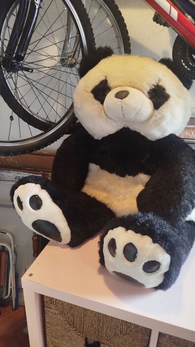 Panda gigante de pelúcia