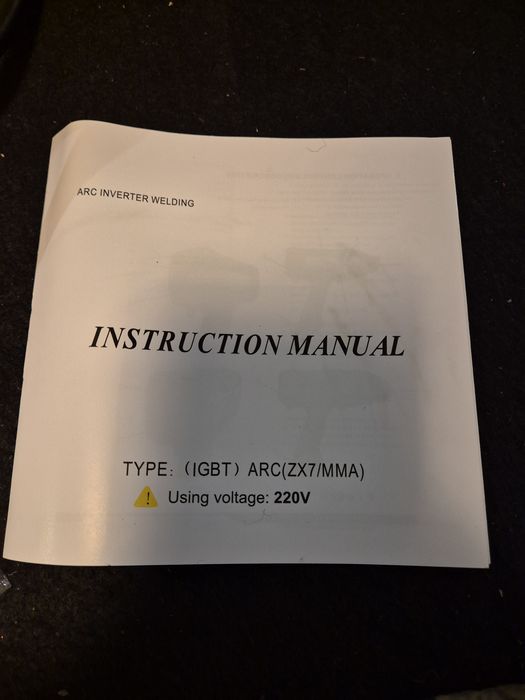 Ręczna spawarka inwektorowa