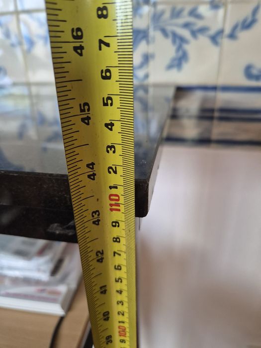 2 x real marble bar tops + stools