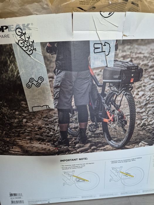Bagażnik topeak do roweru full suspension
