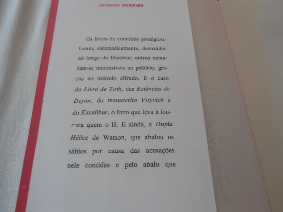 Os Livros Malditos por Jacques Bergier