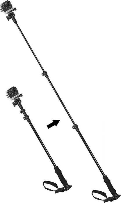 Monopod Z01 wysuwany kijek selfie do GoPro Akaso Scjam Insta 1,5m