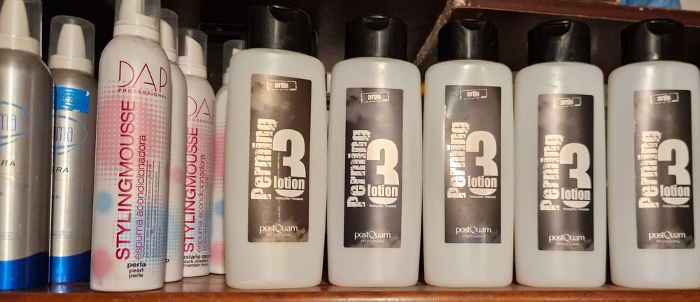 Cabeleireiro -Espuma de  cor