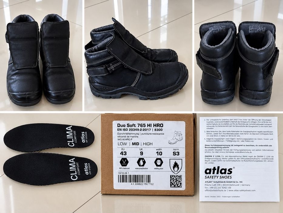 Buty robocze atlas 43