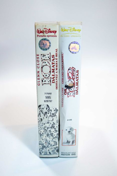 101 Dálmatas e 102 Dálmatas em VHS