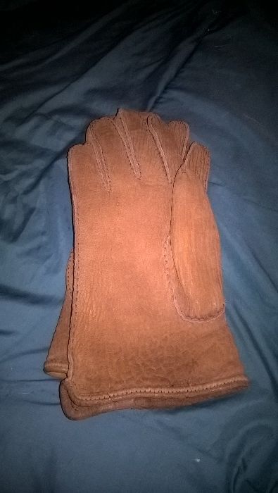 Skórzane rękawiczki sprzedam