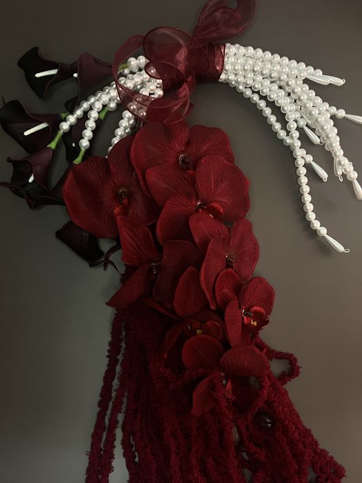 Bukiet ślubny vintag