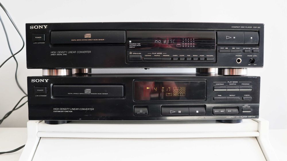 Cd проигрыватель CD SONY CDP-397  SONY CDP-212