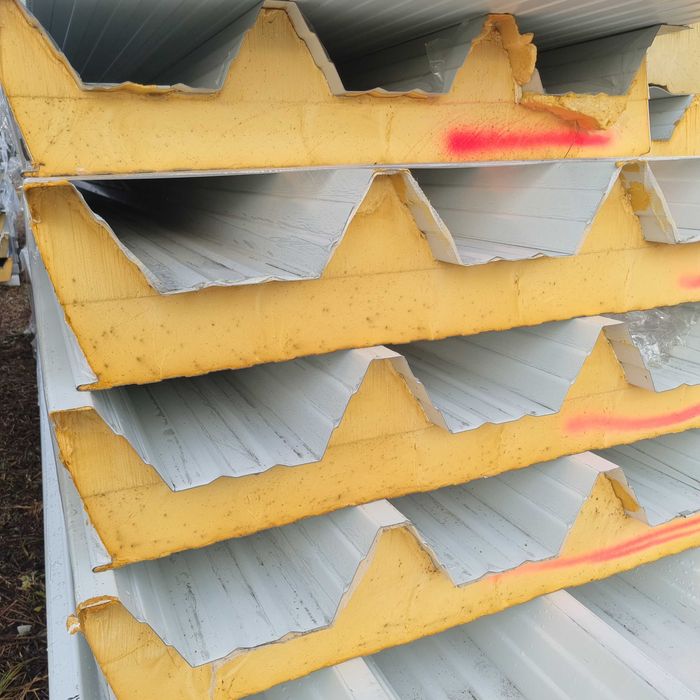 Płyta Warstwowa PIR wełna PUR Tani transport