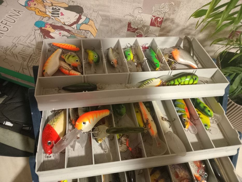 Рыбацкие снасти в хорошем состаянии