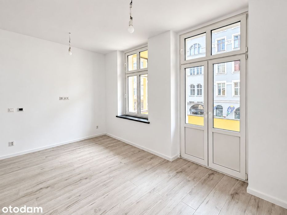 3-pokoje, 47 m², z balkonem, w centrum, ul. Mazurska | BEZ PROWIZJI